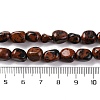 Natural Mahogany Obsidian Beads Strands G-G146-A30-01-5