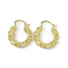 Brass Hoop Earrings for Women EJEW-M213-42G-1