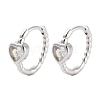 Rack Plating Brass Hoop Earrings EJEW-N055-34P-RS-1