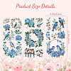 3 Sheets 3 Styles PVC Waterproof Decorative Stickers DIY-WH0404-094-2
