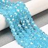 Imitation Jade Glass Beads Stands EGLA-A035-J6mm-B04-2