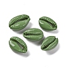 Baking Painted Cowrie Shell Beads SSHEL-M023-01E-1