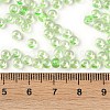 Transparent Inside Colours Glass Seed Beads SEED-A032-04C-4