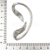 316 Surgical Stainless Steel Cuff Earrings EJEW-E300-04AS-01A-3