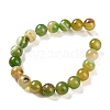 Natural Striped Agate/Banded Agate Beads Strands G-Z060-A01-C02-3