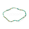 Gemstone Round Beaded Stretch Bracelet for Women BJEW-JB07748-5