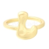 Rack Plating Brass Open Cuff Rings RJEW-S394-01G-L-1