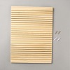 Customized  Wooden Quilting Ruler Storage Rack ODIS-WH0030-101A-1