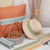 20M 4 Colors Polyester Jacquard Ribbons SRIB-OC0001-09-4