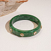 Fashionable Acrylic Rhinestone Bangles for Women FS-WGD146D-08-1