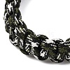 7 Inner Cores Polyester & Spandex Cord Braided Bracelets for Men Women BJEW-JB12571-02-3