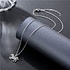 Horse Stainless Steel Pendant Necklaces PW-WG456C5-01-3