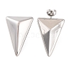 Non-Tarnish 304 Stainless Steel Stud Earrings EJEW-G395-13P-1