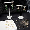 304 Stainless Steel Ball Post Stud Earring Findings & Flat Head Pins & Ball Head Pins & Eye Pin & Jump Rings STAS-BBC0010-38G-4