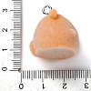 Flocky Animal Resin Pendants FIND-S001-05I-3
