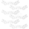 10Pcs Transfer Sticker Proof Removable Temporary Tattoos Stickers DIY-SP0003-65B-03-1