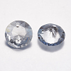 Faceted Glass Rhinestone Charms RGLA-F051-8mm-001BS-2