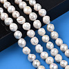 Natural Baroque Pearl Keshi Pearl Beads Strands PEAR-S019-09A-6