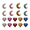 Craftdady Alloy Enamel Pendants PALLOY-CD0001-05-9