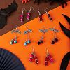 DIY Leaf Dangle Earring Making Kit DIY-SZ0008-05-3