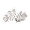 Non-Tarnish Leaf 304 Stainless Steel Stud Earrings for Women EJEW-L272-034P-06-2