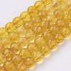 Natural Quartz Crystal Beads Strands X-G-G099-F6mm-19-4
