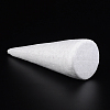 Cone Modelling Polystyrene Foam DIY Decoration Crafts DJEW-M005-10-2