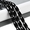 Natural Black Onyx Agate Beads Strands G-NH0019-C05-11-2