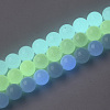 Synthetic Luminous Stone Beads Strands X-G-S200-08A-2