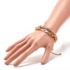 Handmade Polymer Clay Heishi Beads Stretch Bracelets Set BJEW-JB07364-4