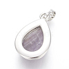 Natural Amethyst Pendants X-G-L512-C19-3