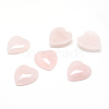 Natural Rose Quartz Gemstone Cabochons X-G-T029-23x25mm-03-1