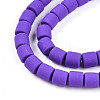 Handmade Polymer Clay Bead Strands CLAY-ZX006-01G-3