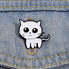 Cartoon Cat Badge PW-WG43032-01-2