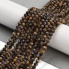 Natural Tiger Eye Beads Strands G-G105-A06-02-2