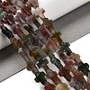 Natural Indian Agate Beads Strands G-I337-A04-02-2