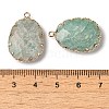 Natural Amazonite Faceted Pendants G-Q169-01G-02-3