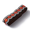 Ethnic Style Polyester Ribbon OCOR-WH0047-38E-2
