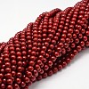 Shell Pearl Beads Strands BSHE-L026-01-4mm-1