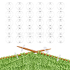 30Pcs Transparent Acrylic Locking Stitch Marker Sets TOOL-BC0003-37-1