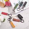 Genuine Leather Car Key Keychain JX273B-7