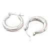 Non-Tarnish Ring 304 Stainless Steel Hoop Earrings for Women EJEW-C067-10P-2