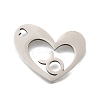 201 Stainless Steel Pendants STAS-A116-01P-02-1