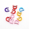 Rhinestone Slide Letter Charms RB-TAC0002-01D-1