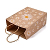 Daisy Flower Paper Gift Tote Bags ABAG-Q055-01B-2