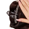 Metal Rhinestone Claw Hair Clips PW-WG96BDA-02-1