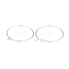 316L Surgical Stainless Steel Hoop Earring Findings STAS-G229-07P-03-2