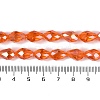 Transparent Electroplate Glass Beads Strands LS-EGLA-N013-T6mm-B09-4