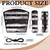 Viking PU Leather Cord Bracelets AJEW-WH0596-737-2