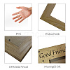 Rectangle Wood Photo Frames AJEW-WH20021-020-3